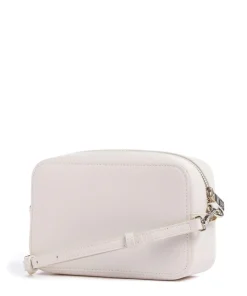 Umhängetasche Lederimitat weiß