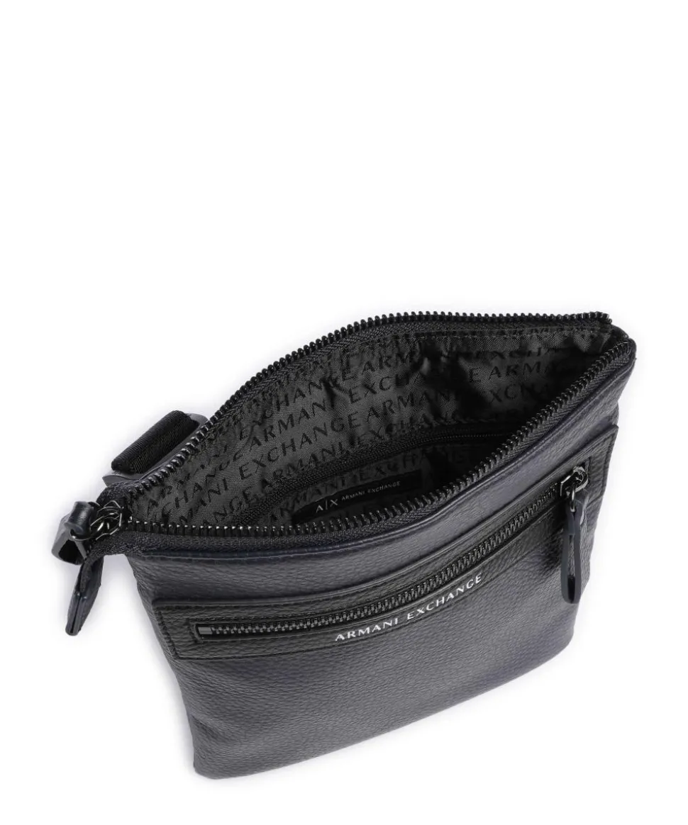 Umhängetasche Lederimitat navy