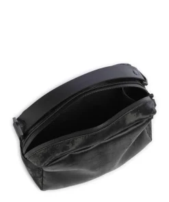 Umhängetasche Polyurethane, Polyester schwarz