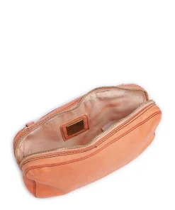 Umhängetasche Rindsleder apricot