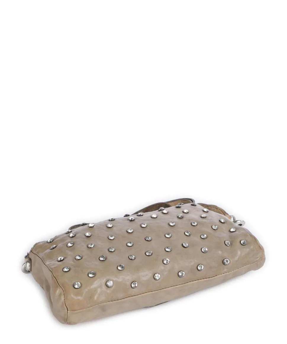 Umhängetasche Rindsleder beige