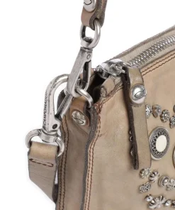 Umhängetasche Rindsleder beige