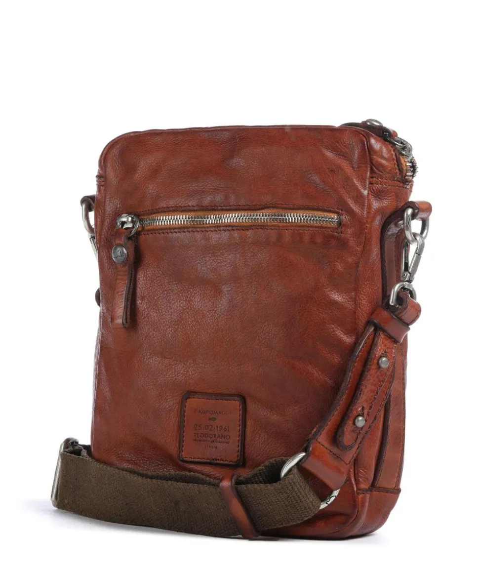 Umhängetasche Rindsleder cognac