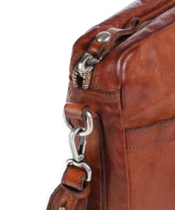 Umhängetasche Rindsleder cognac