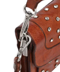 Umhängetasche Rindsleder cognac