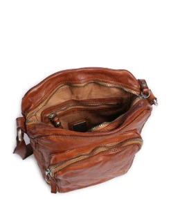 Umhängetasche Rindsleder cognac