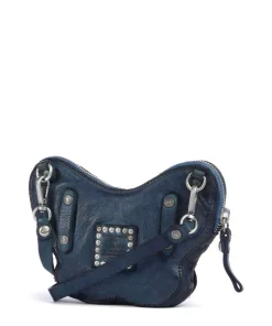 Umhängetasche Rindsleder dunkelblau