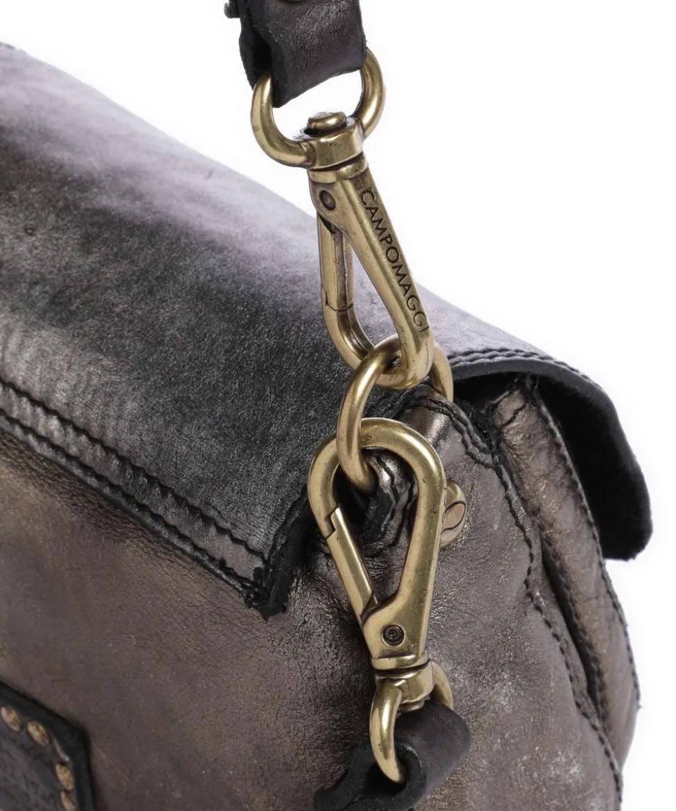 Umhängetasche Rindsleder grau