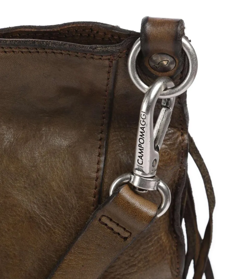 Umhängetasche Rindsleder khaki