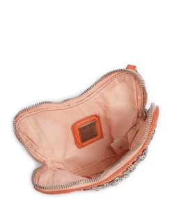 Umhängetasche Rindsleder orange