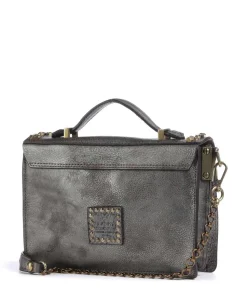 Umhängetasche Rindsleder platin