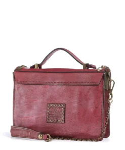 Umhängetasche Rindsleder rot