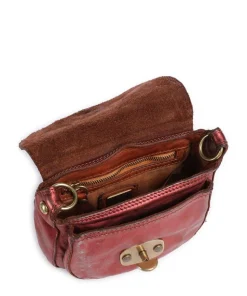 Umhängetasche Rindsleder rot