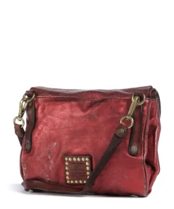 Umhängetasche Rindsleder rot