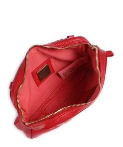 Umhängetasche Rindsleder rot