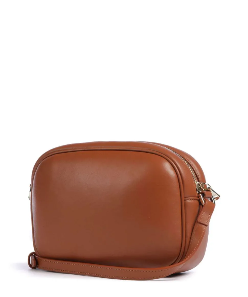 Umhängetasche Schafsleder braun