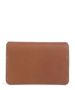 Under Cover RFID Kreditkartenetui fein genarbtes Leder karamellbraun