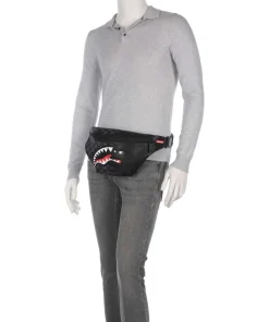 Unfinished Shark Gürteltasche Kunststoff schwarz