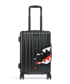 Unfinished Shark 4-Rollen Trolley schwarz 55 cm