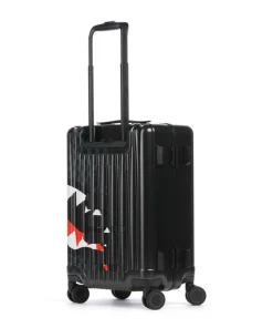 Unfinished Shark 4-Rollen Trolley schwarz 55 cm