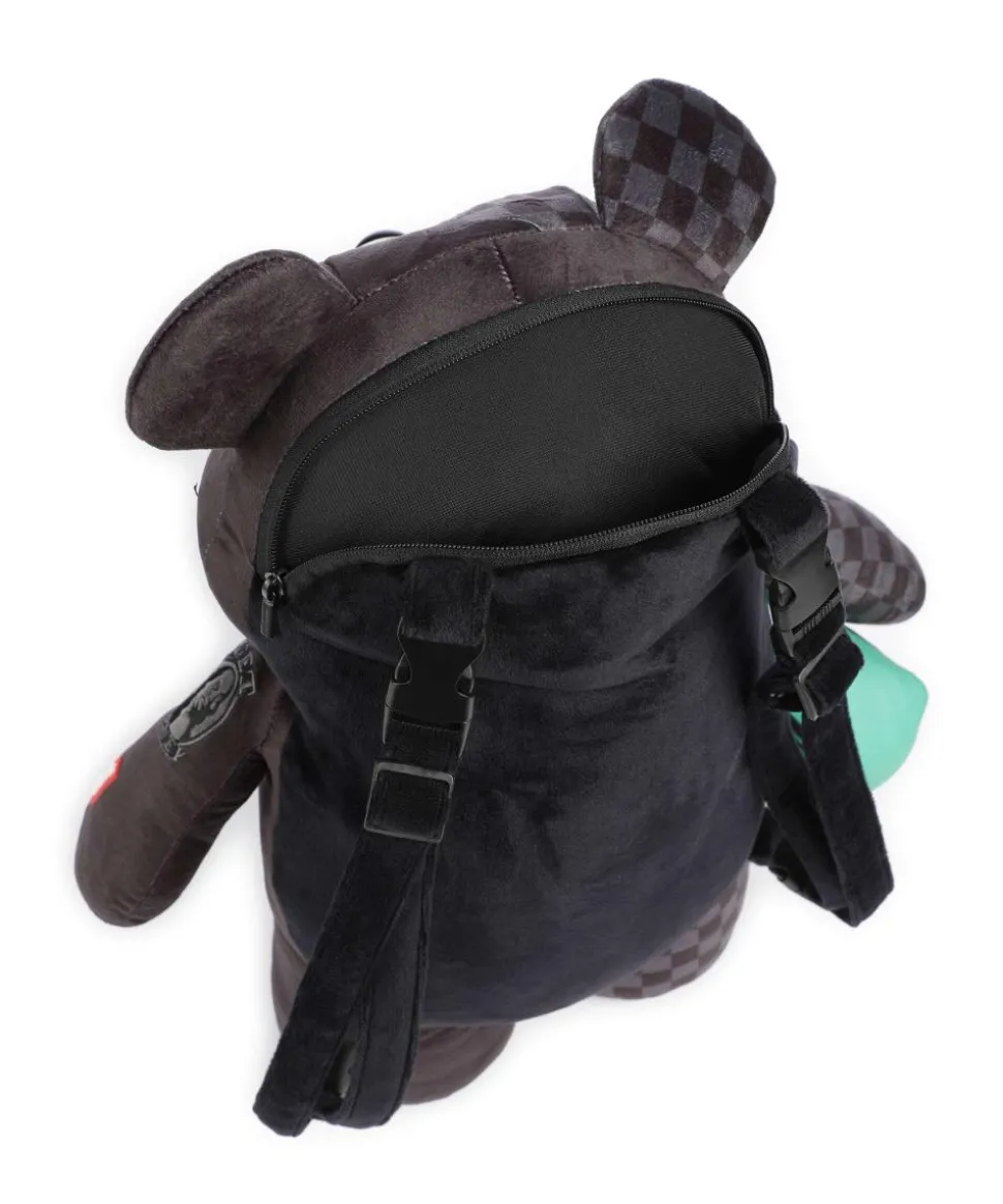 Unfinished Shark Teddy Bear Rucksack Polyester schwarz