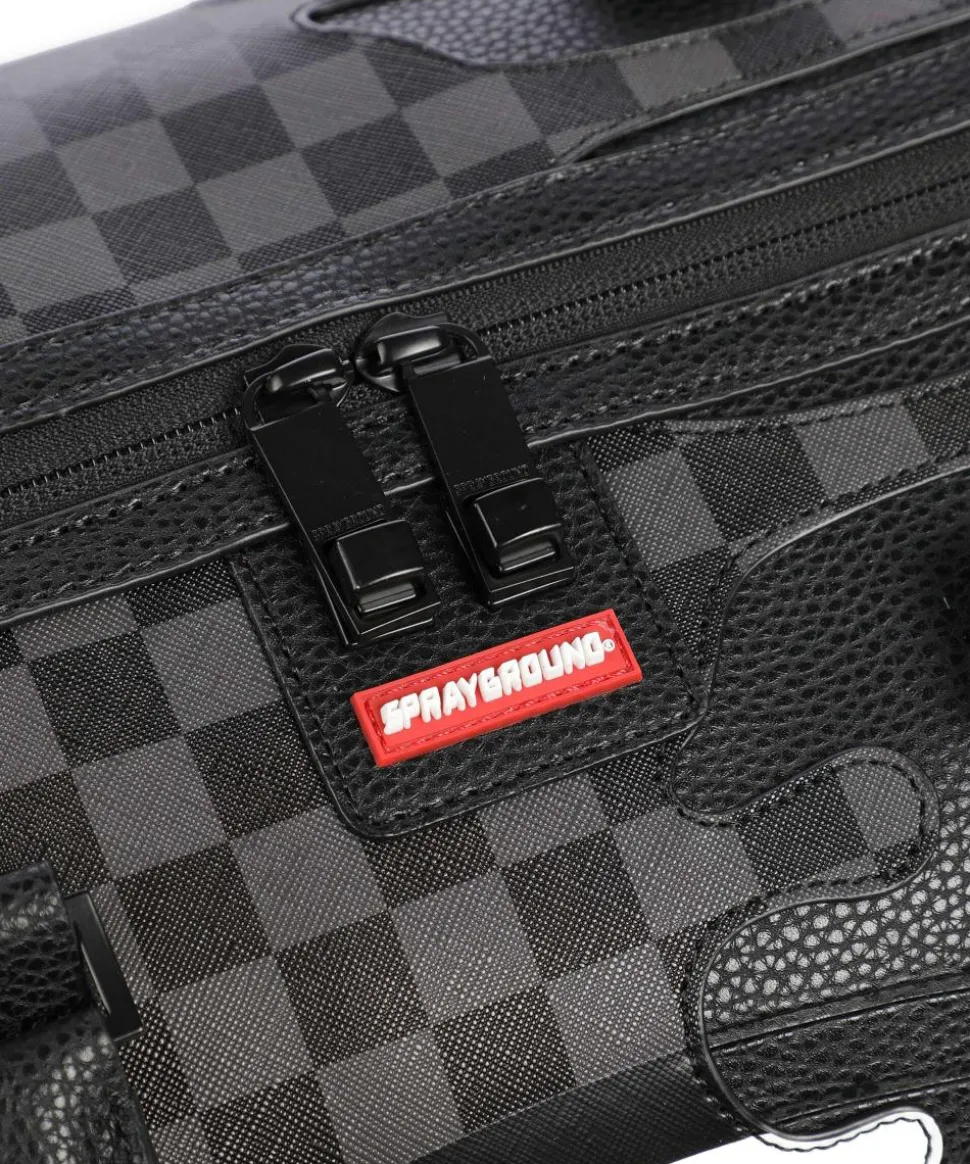 Unfinished Shark Weekender schwarz 50 cm