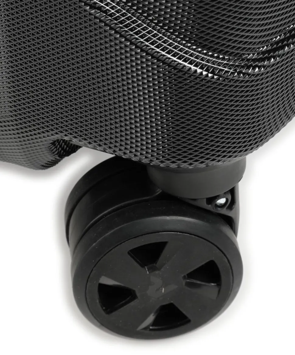 Unica 4-Rollen Trolley schwarz 55 cm