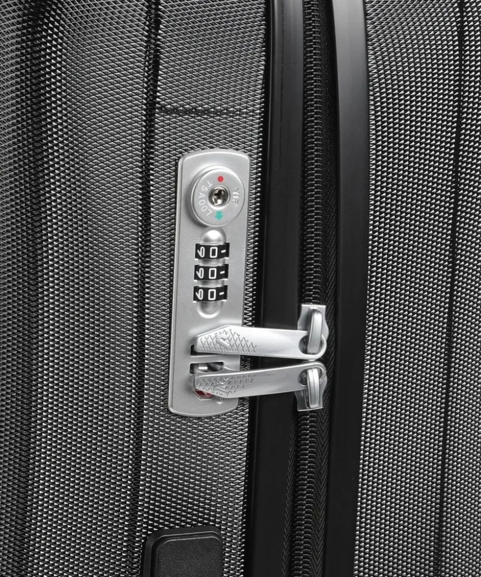 Unica 4-Rollen Trolley schwarz 72 cm