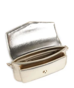 Unika Schultertasche Lederimitat gold