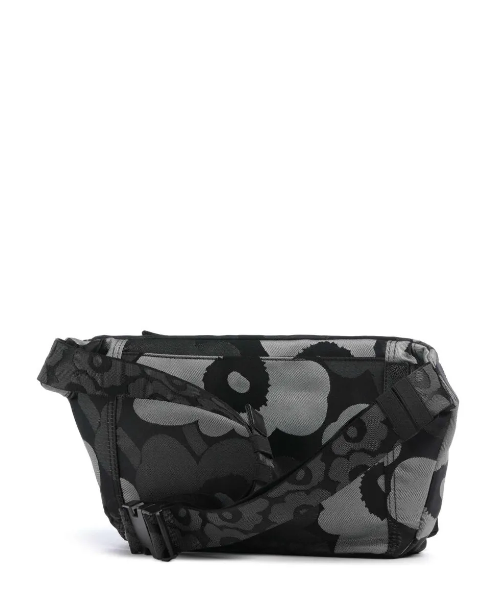 Unikko M Umhängetasche Polyester schwarz/grau