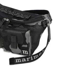 Unikko M Umhängetasche Polyester schwarz/grau