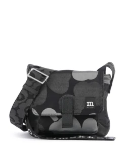 Unikko Mini Umhängetasche Polyester schwarz/grau