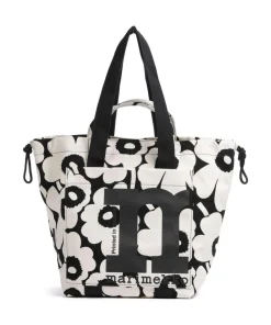 Unikko Mono City Shopper Canvas natur/schwarz