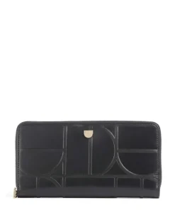Up! RFID Geldbörse fein genarbtes Leder schwarz