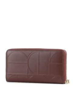 Up! RFID Geldbörse fein genarbtes Leder braun