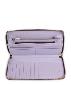 Up! RFID Geldbörse fein genarbtes Leder braun