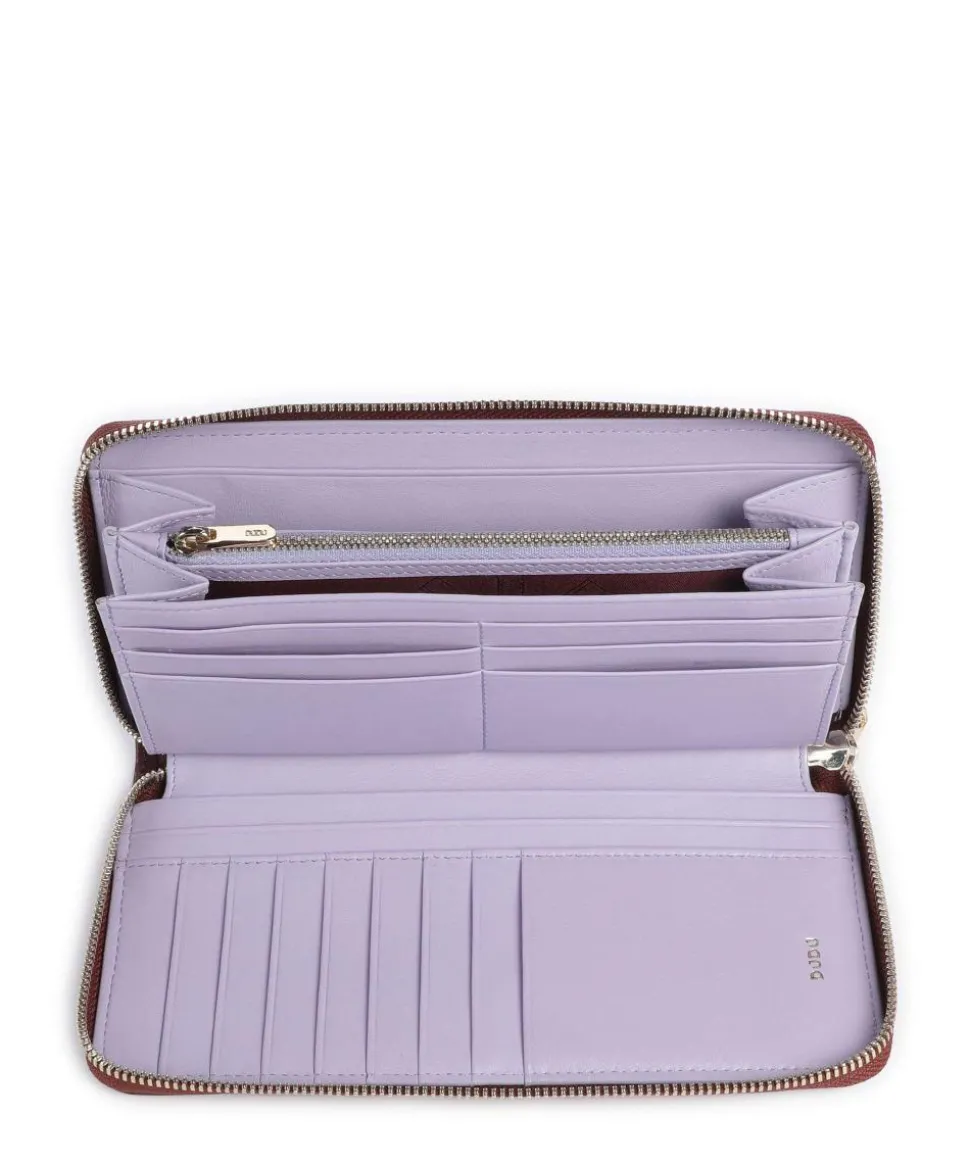 Up! RFID Geldbörse fein genarbtes Leder braun