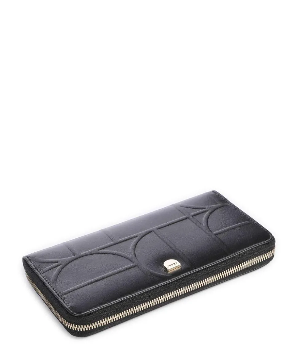 Up! RFID Geldbörse fein genarbtes Leder schwarz