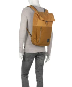 UP Seoul Rucksack 15″ recyceltes Polyester bernstein