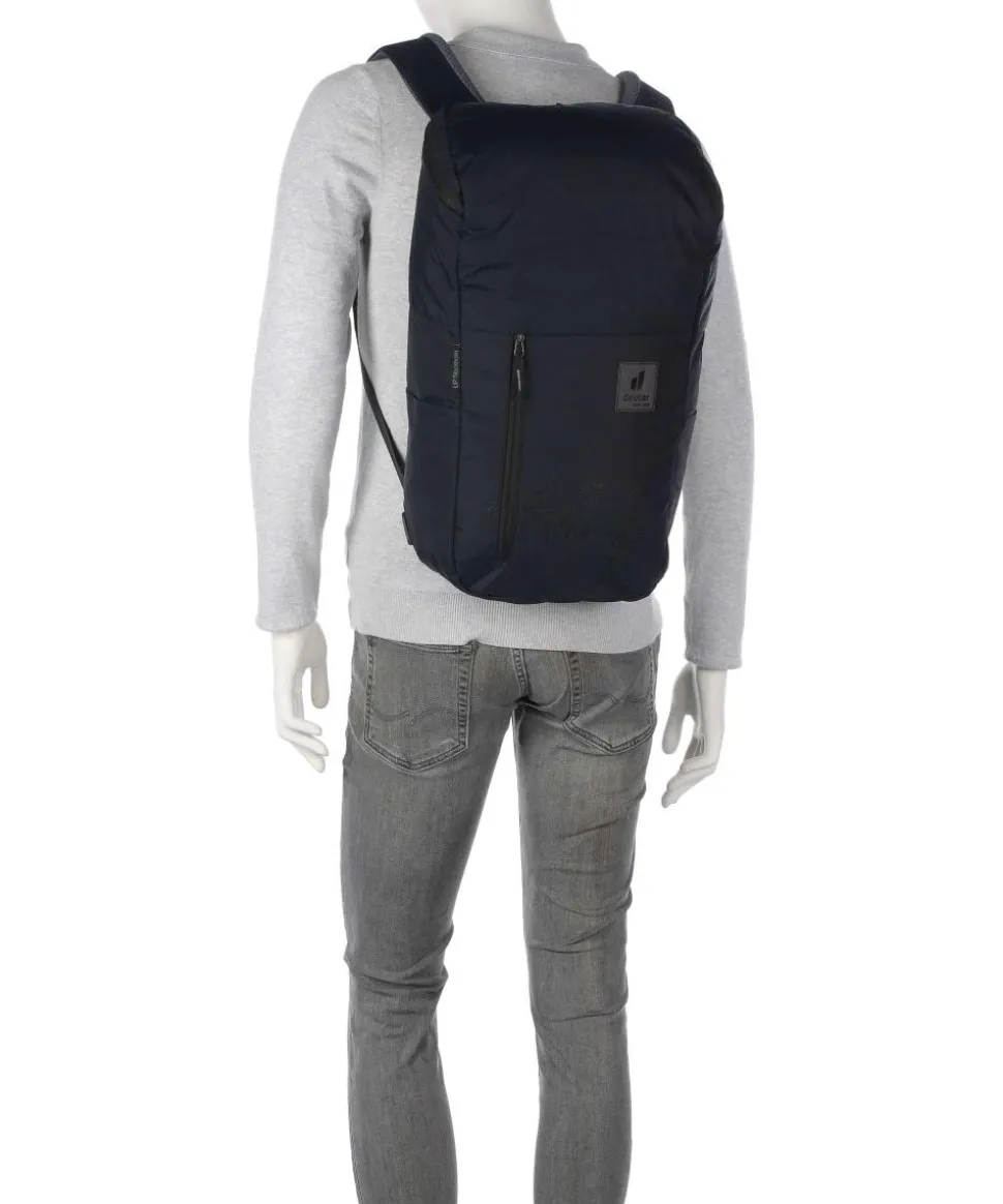 UP Stockholm Rucksack 15″ recyceltes Polyester schwarz