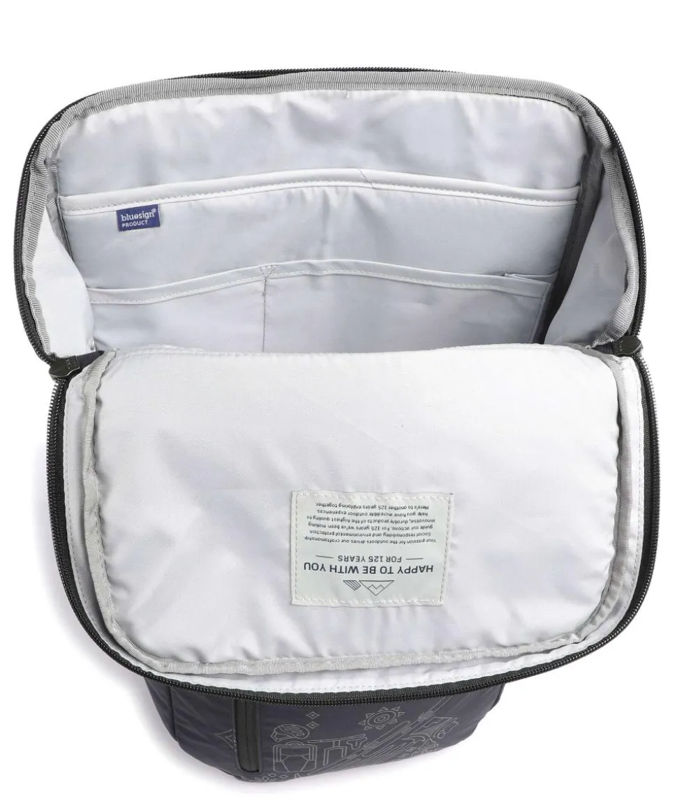 UP Stockholm Rucksack 15″ recyceltes Polyester schwarz