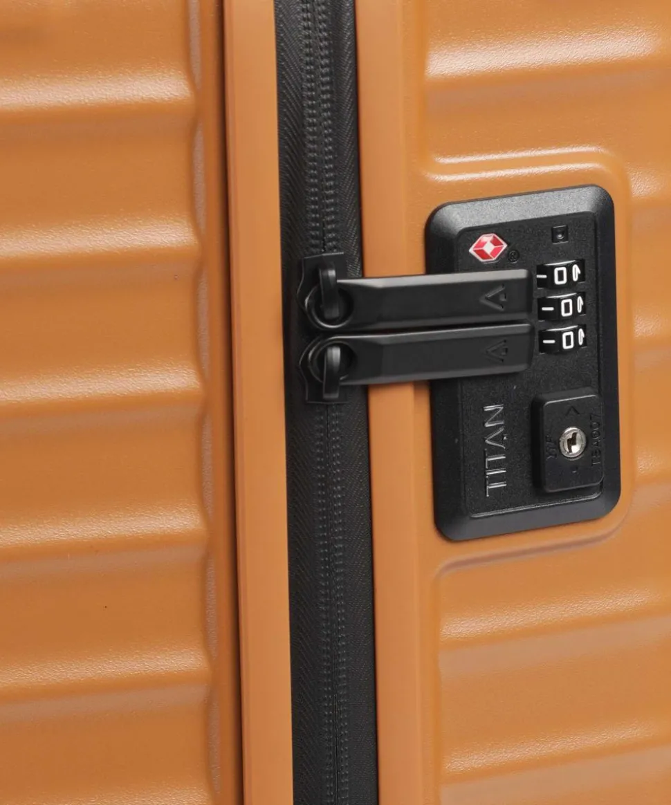 Upgrade 4-Rollen Trolley bronze 55 cm