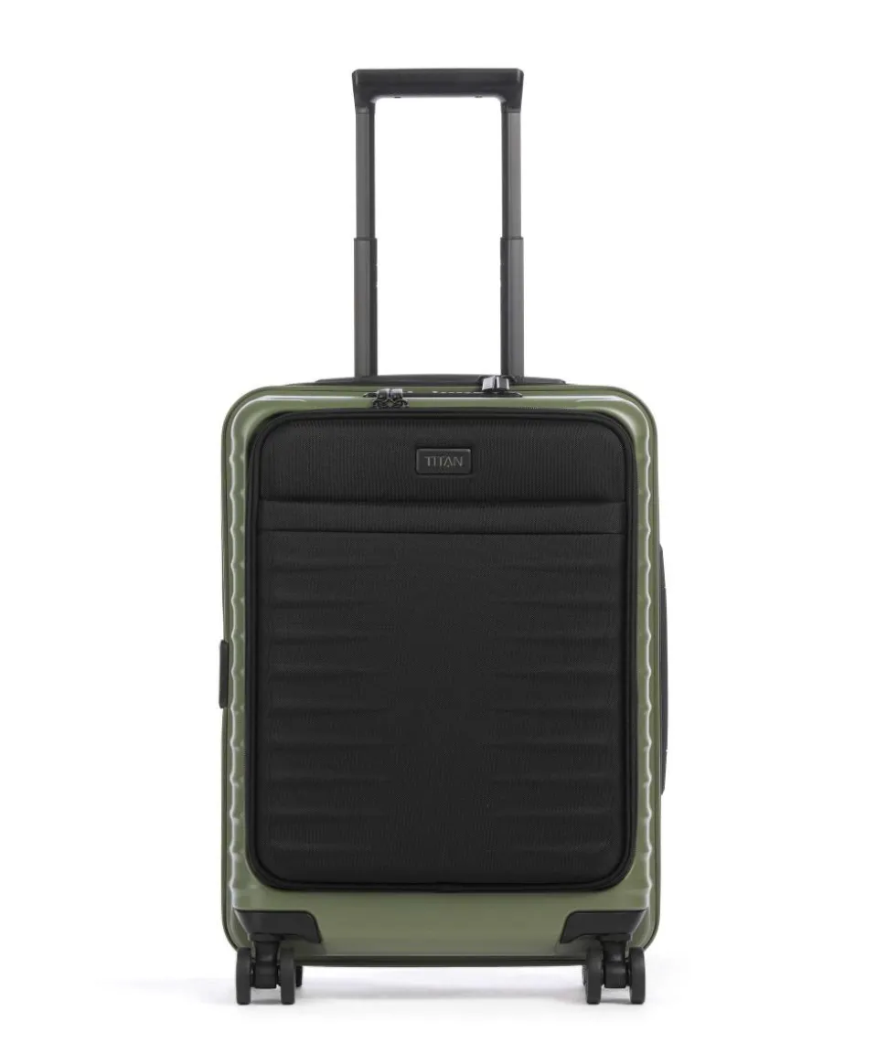 Upgrade 4-Rollen Trolley olivgrün 55 cm