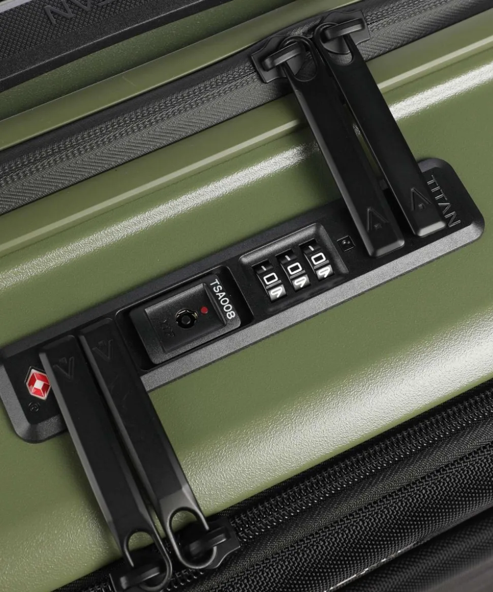 Upgrade 4-Rollen Trolley olivgrün 55 cm