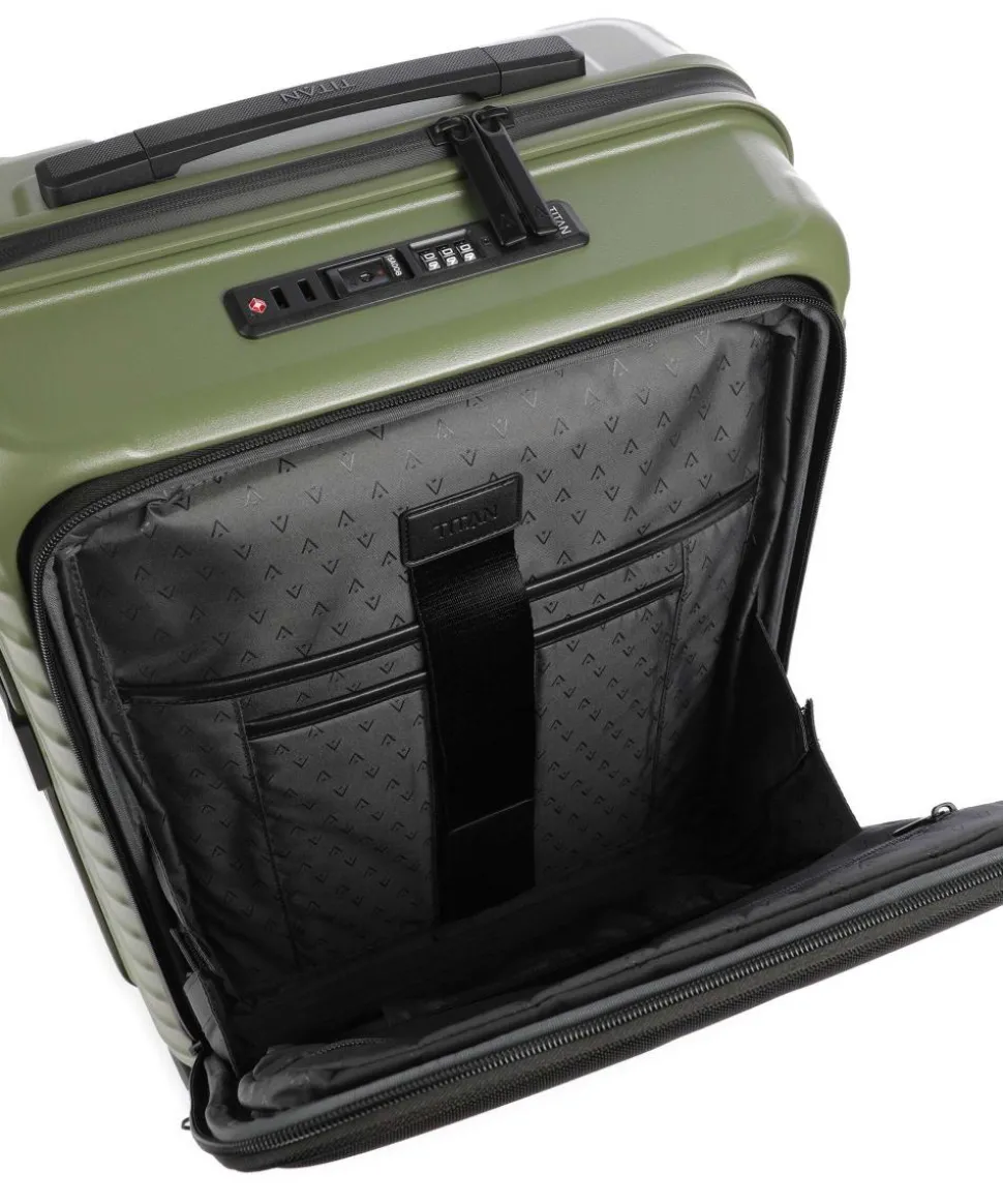 Upgrade 4-Rollen Trolley olivgrün 55 cm