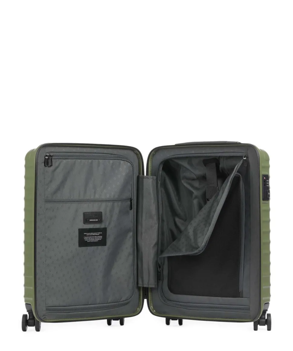 Upgrade 4-Rollen Trolley olivgrün 55 cm