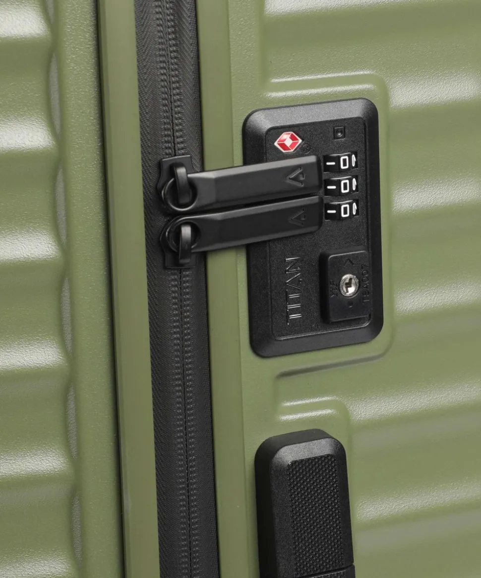 Upgrade 4-Rollen Trolley olivgrün 69 cm