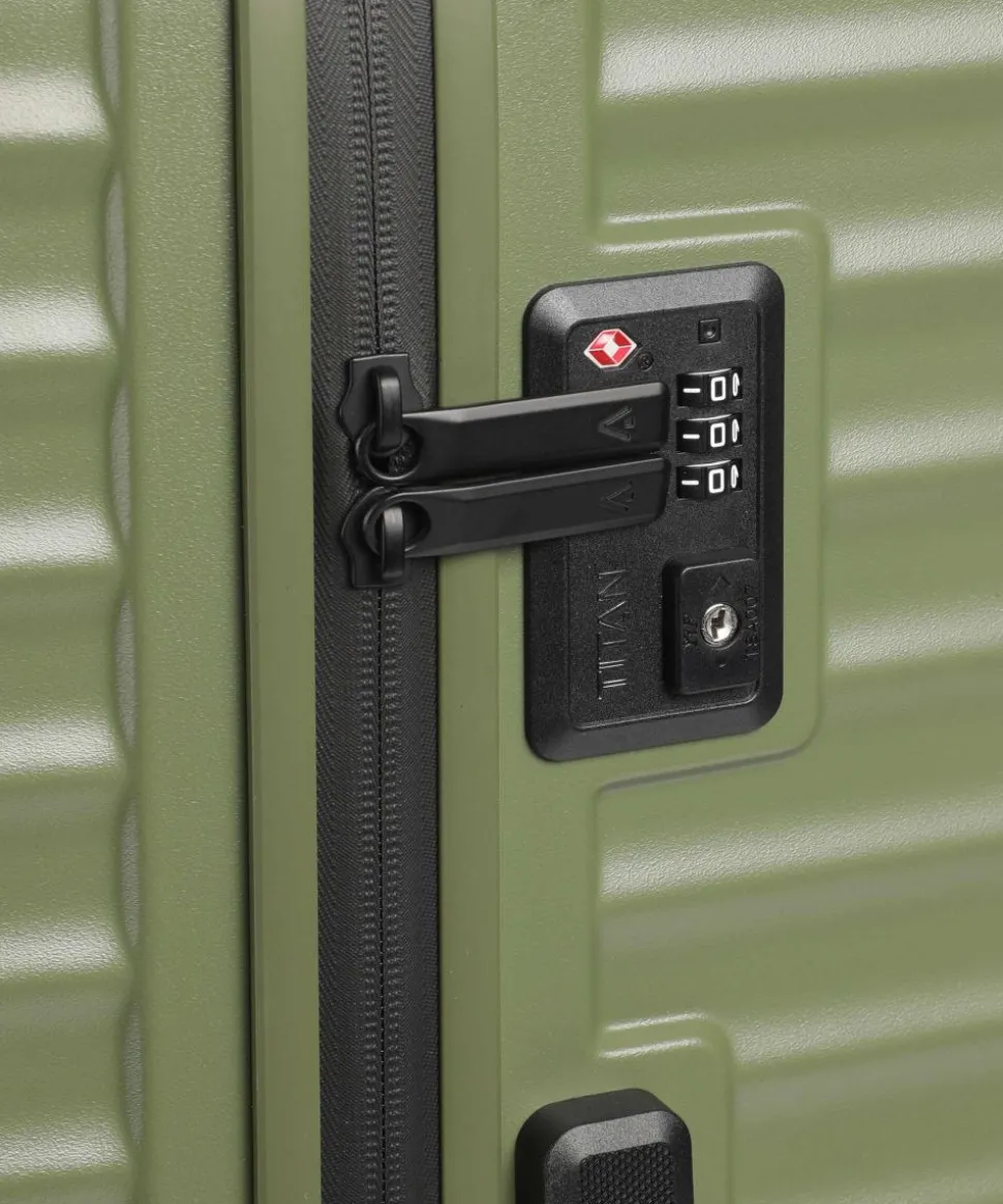 Upgrade 4-Rollen Trolley olivgrün 75 cm