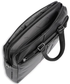 Urban Aktentasche 15″ genarbtes Rindsleder schwarz