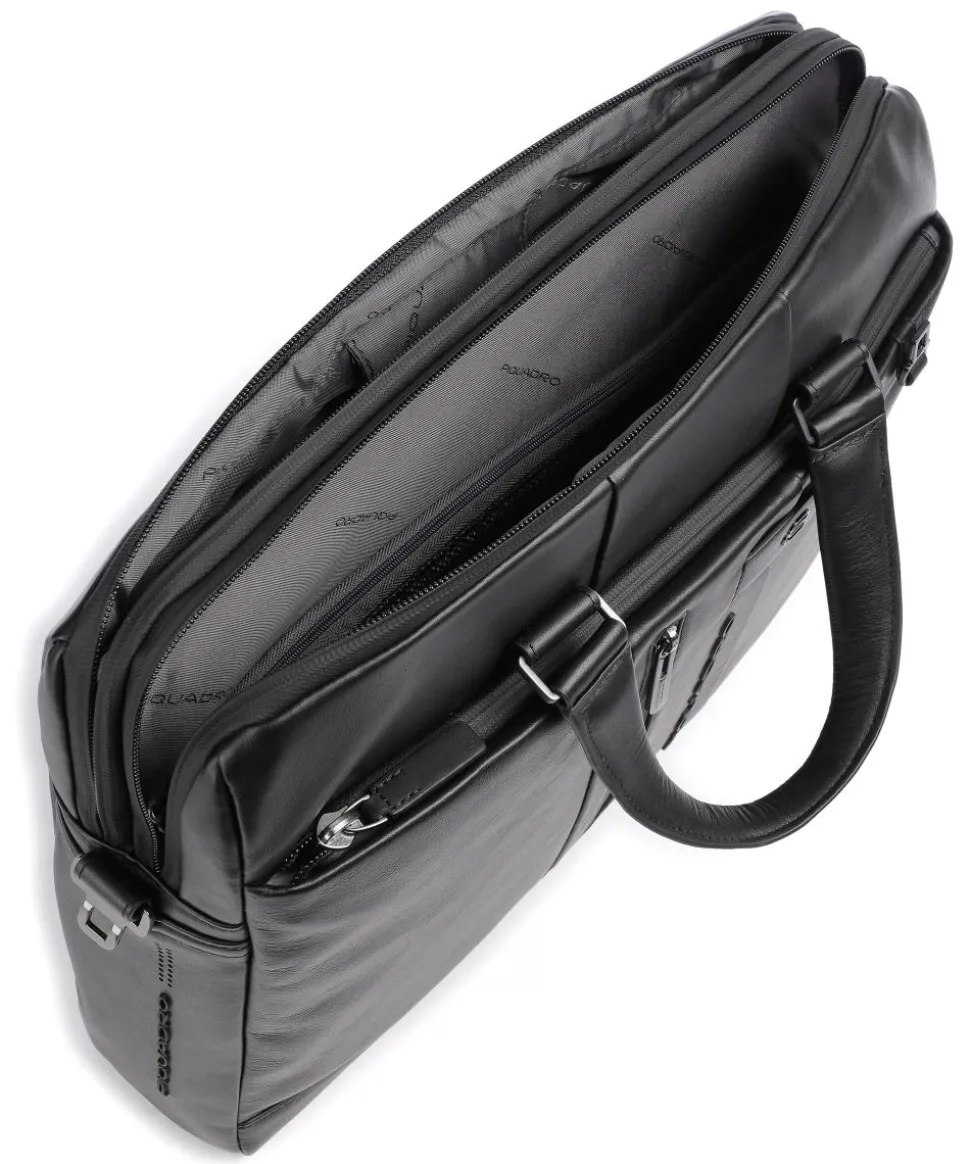 Urban Aktentasche 15″ genarbtes Rindsleder schwarz